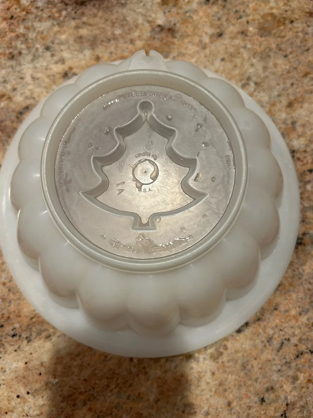 Tupperware Jel-N- Serve Set Mold 616-2/Seal Lid 229-17 /Insert 633-4 Made in USA